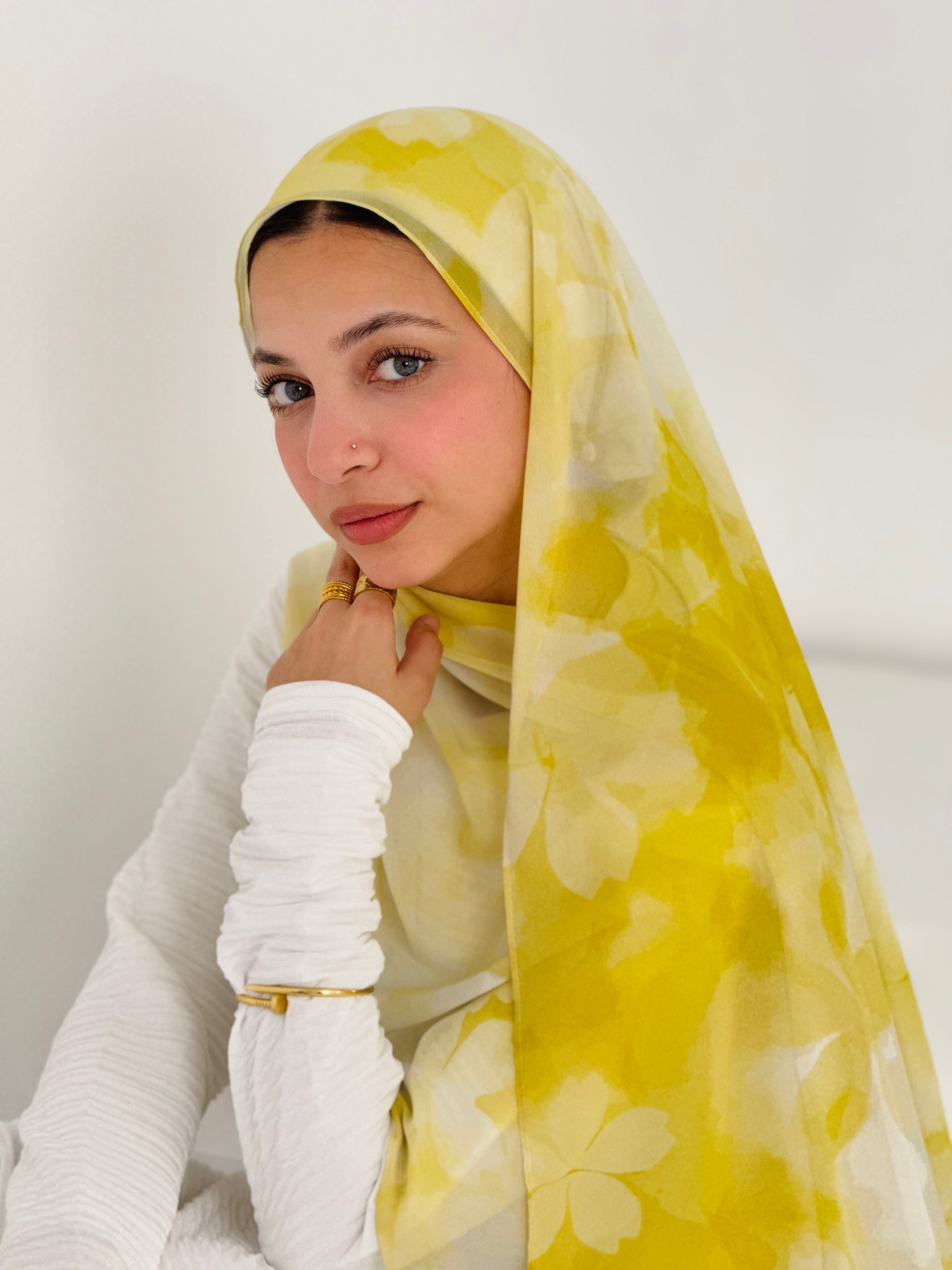 Lemon Blossom Scarf