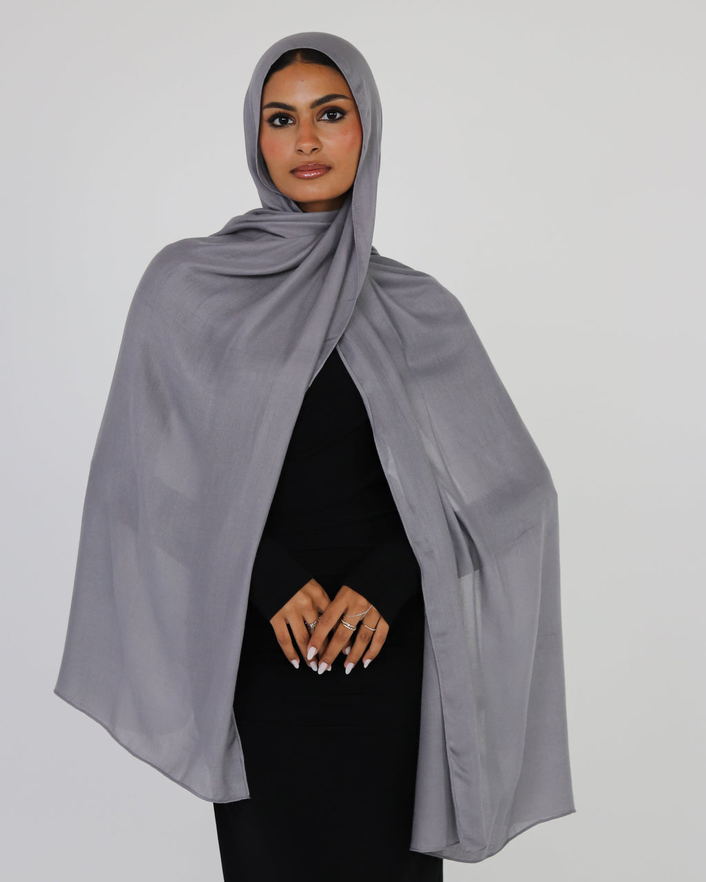Elite Modal Scarf - Early Grey