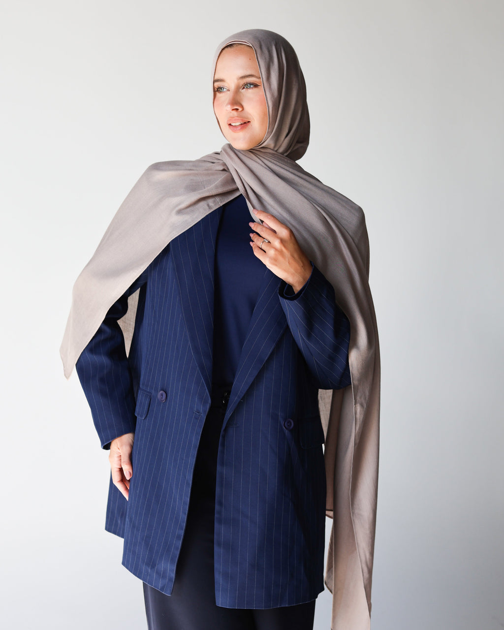 Elite Modal Scarf  - Mocha Brown