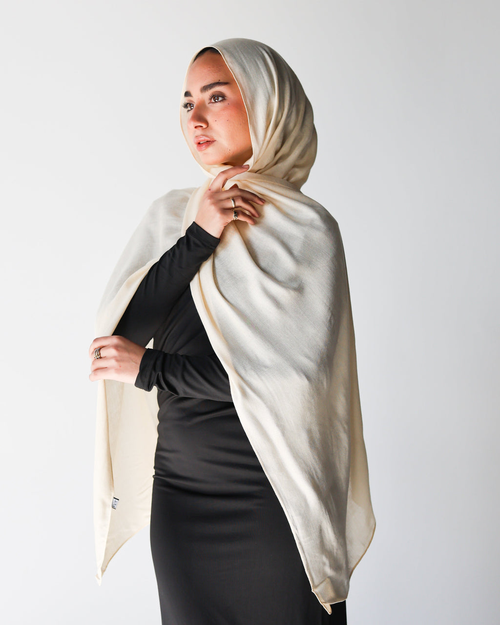 Elite Modal Scarf - Warm Beige