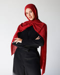 Elite Modal Scarf - Pomegranate