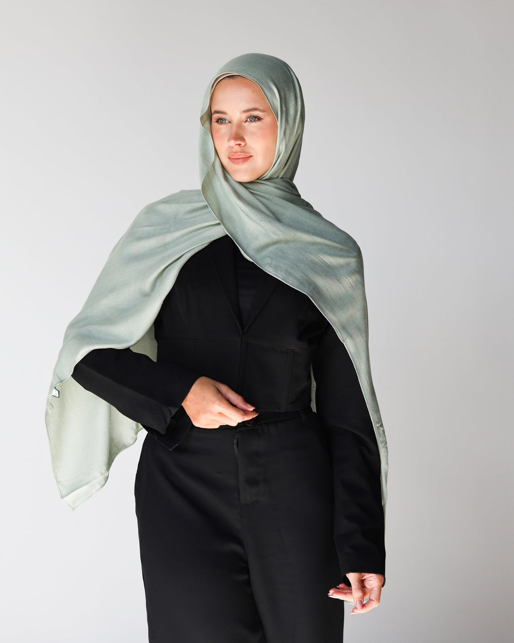 Elite Modal Scarf  - Matcha Milk