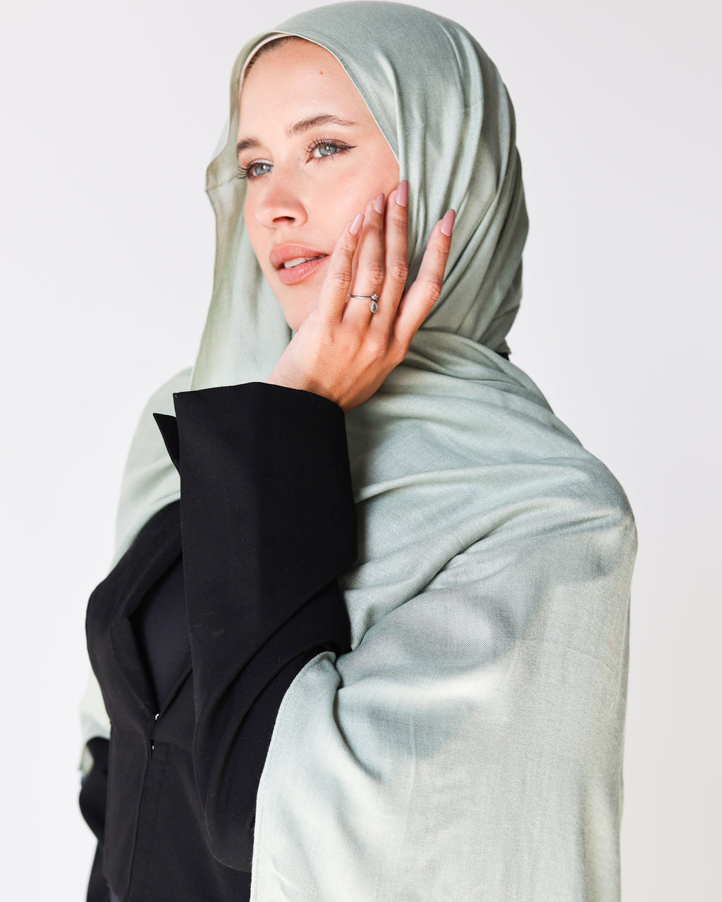 Elite Modal Scarf  - Matcha Milk