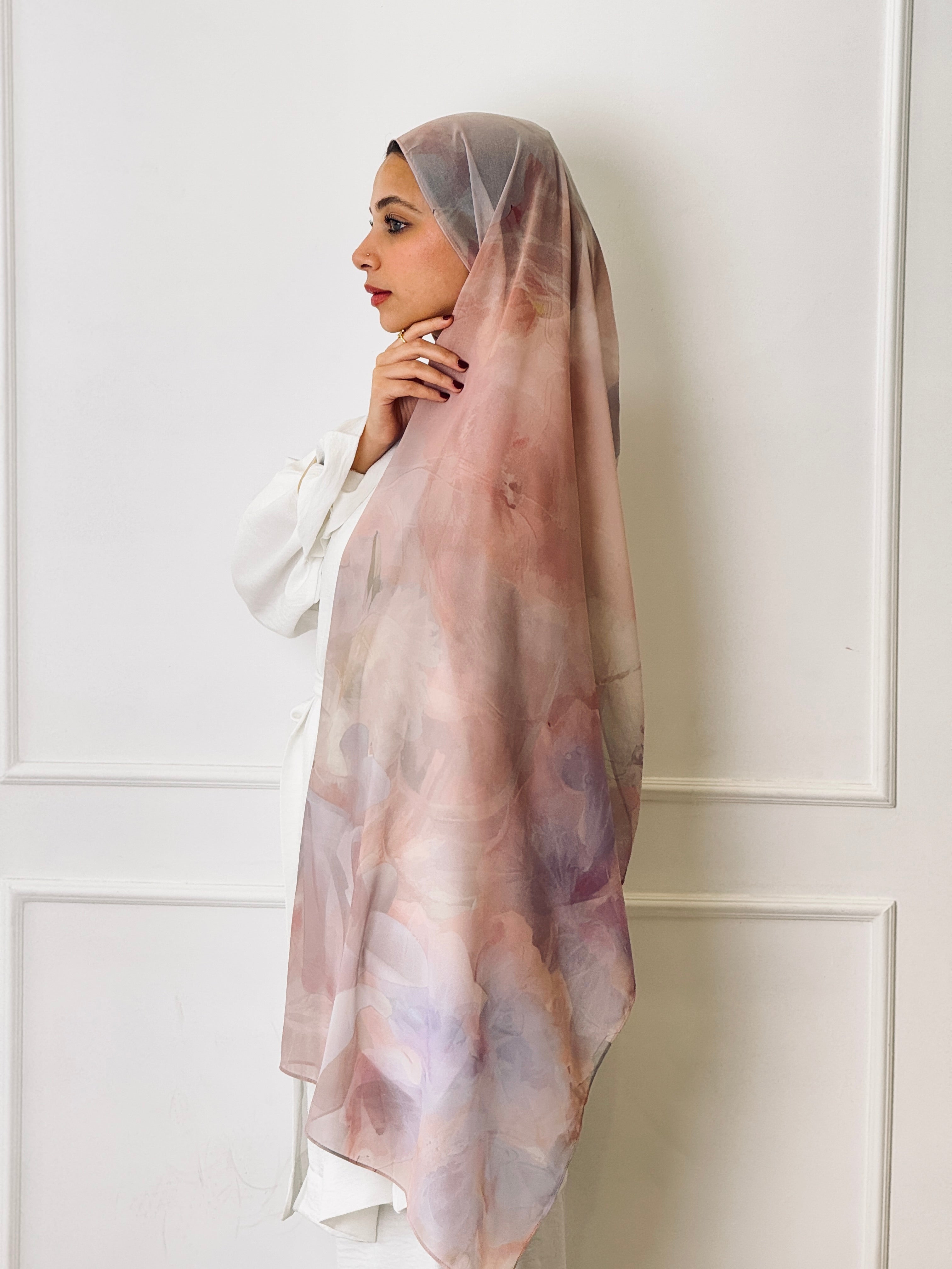 Daisy Marble Scarf
