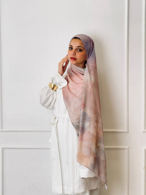 Daisy Marble Scarf