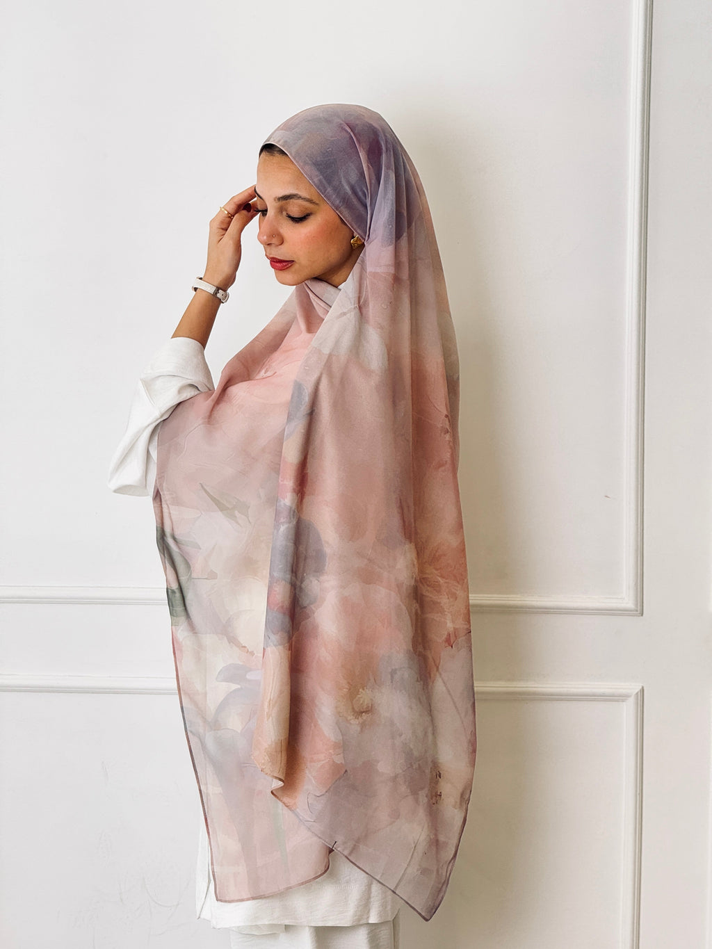 Daisy Marble Scarf