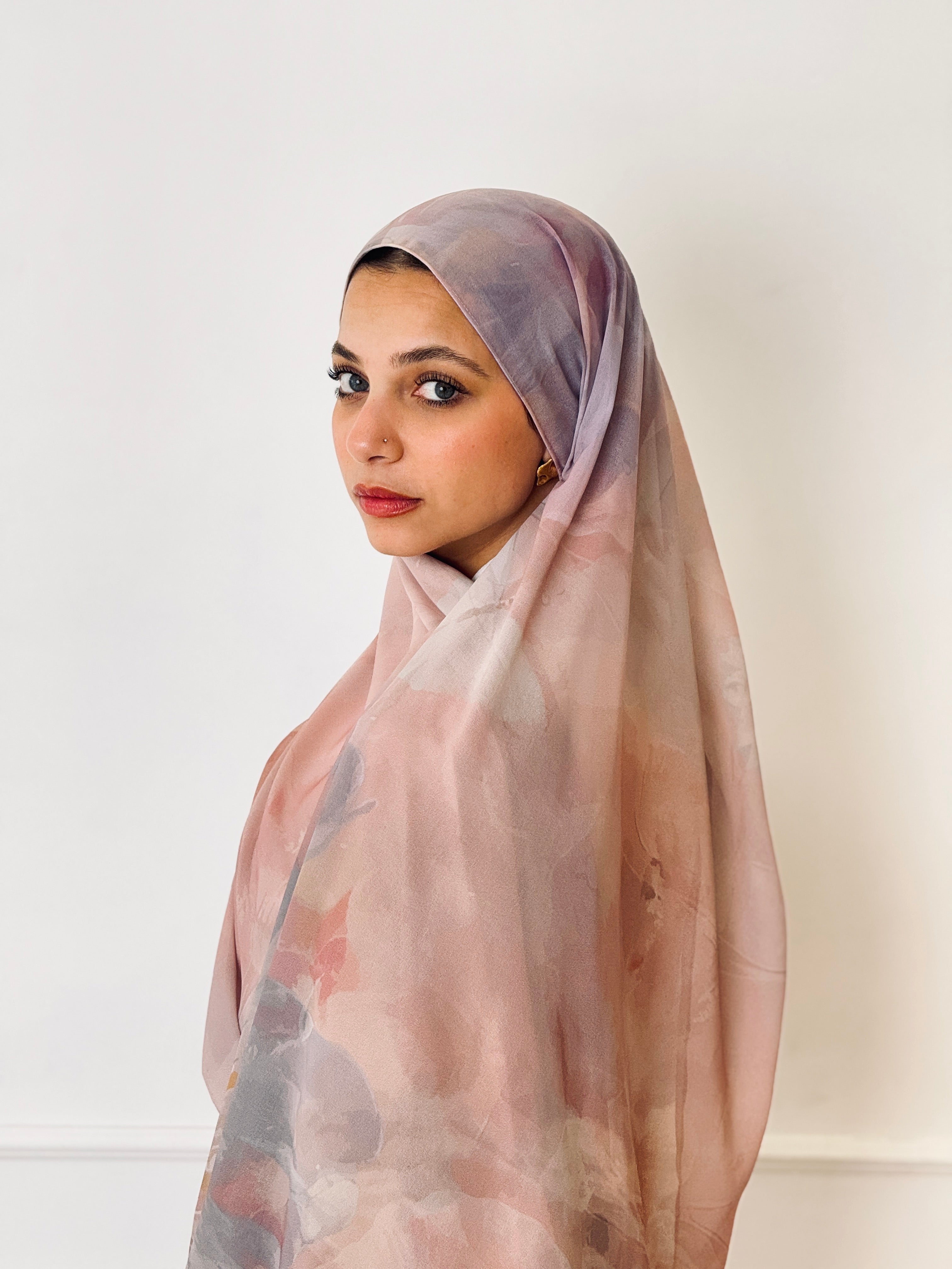 Daisy Marble Scarf