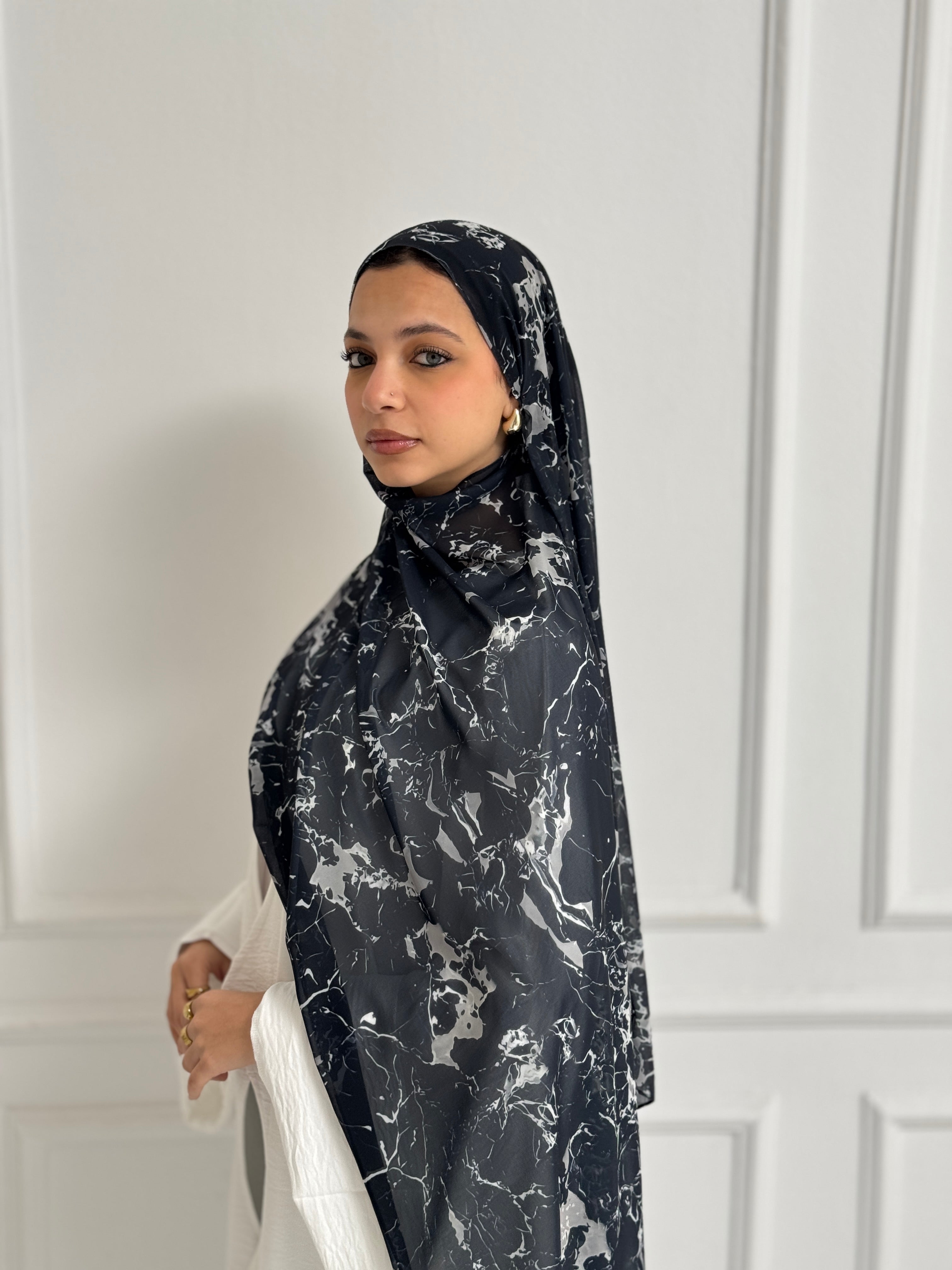 Stormy Marble Scarf