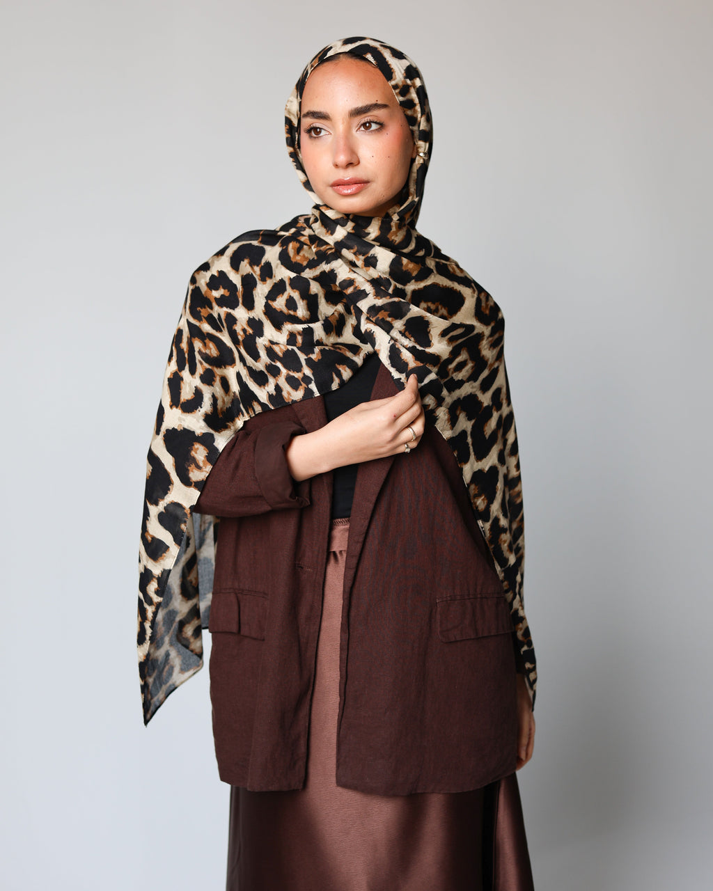 Leopard Premium Modal Scarf