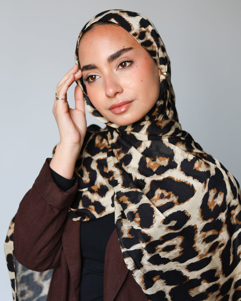 Leopard Premium Modal Scarf