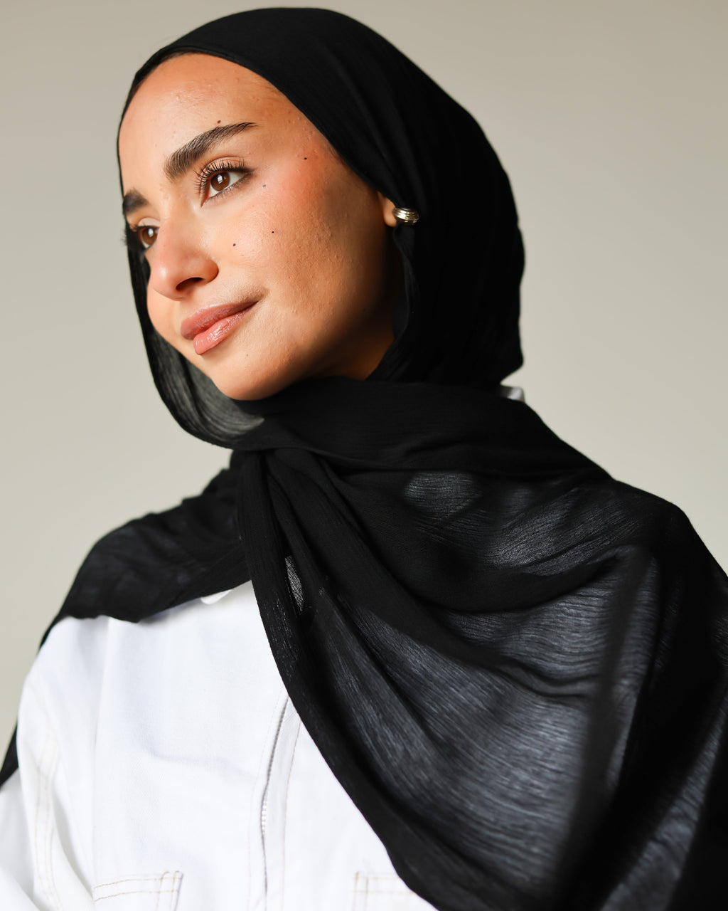 Her Thai Line scarf - Black