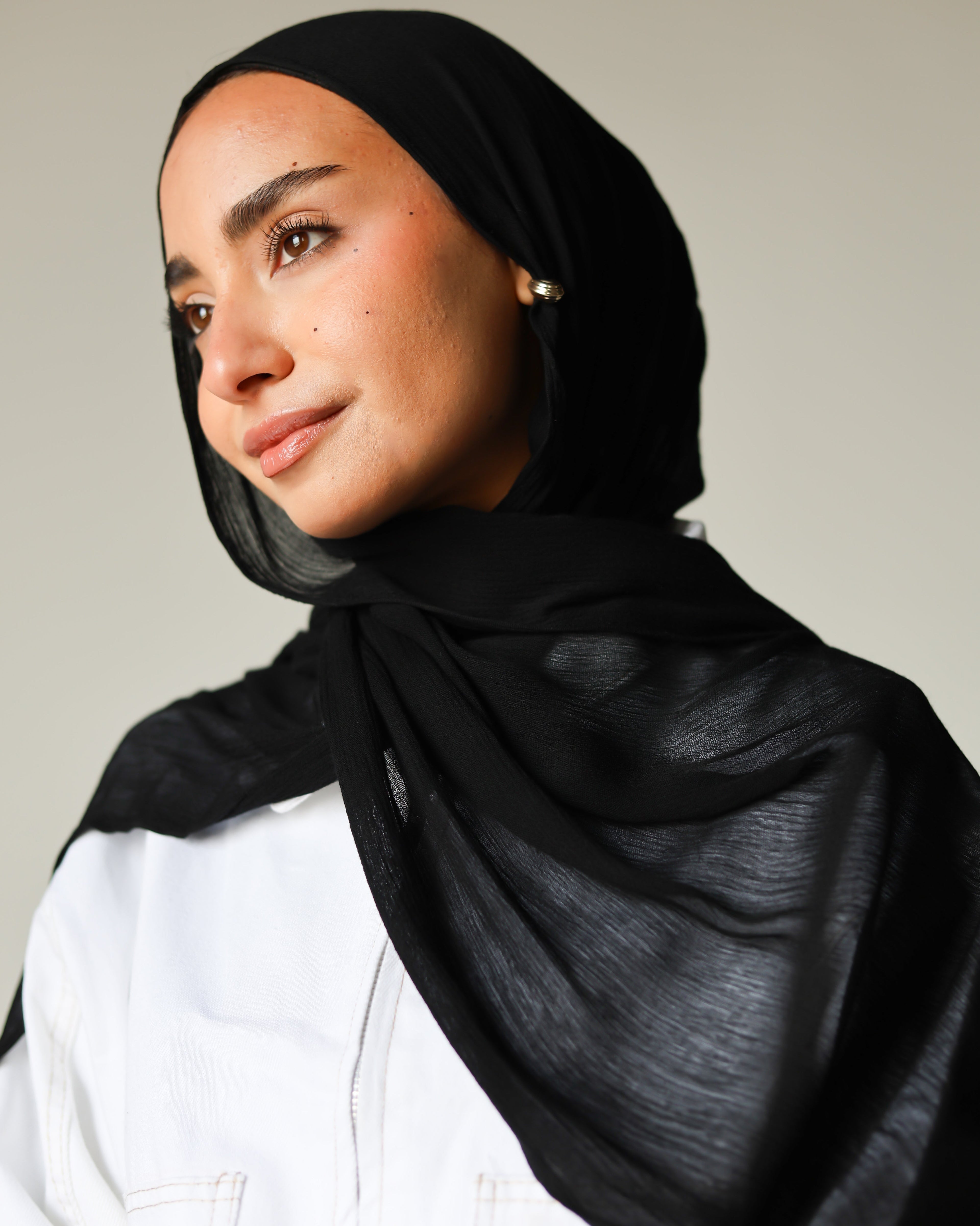 Her Thai Line scarf - Black
